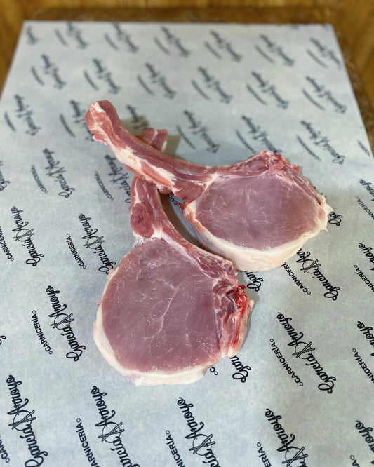 Chuletas de cerdo - 2 piezas (500g/aprox.)