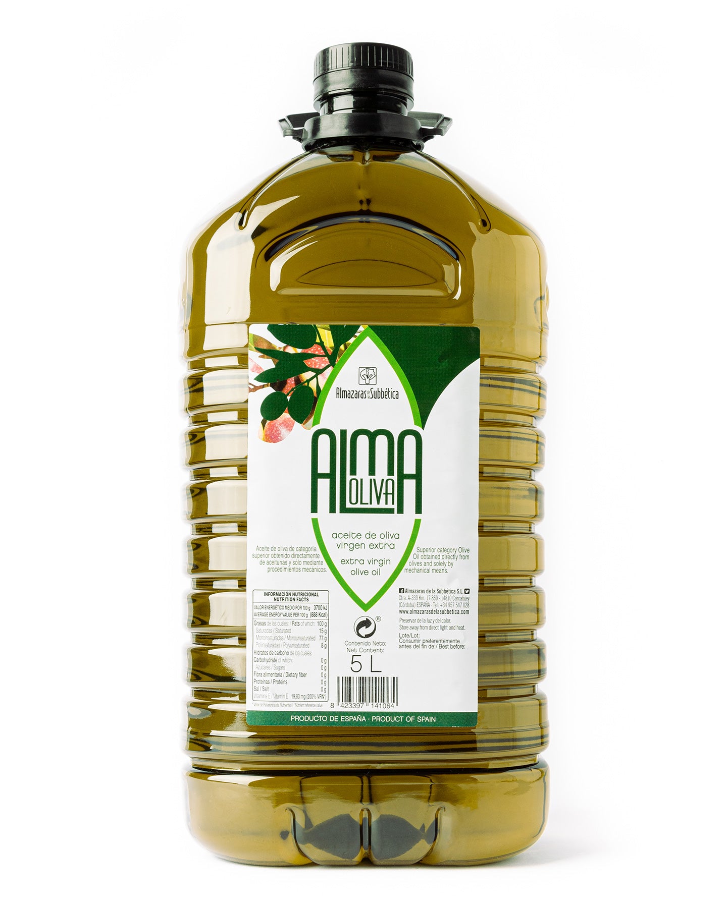 Aceite de oliva virgen extra - Almoliva Gran Selección 5l