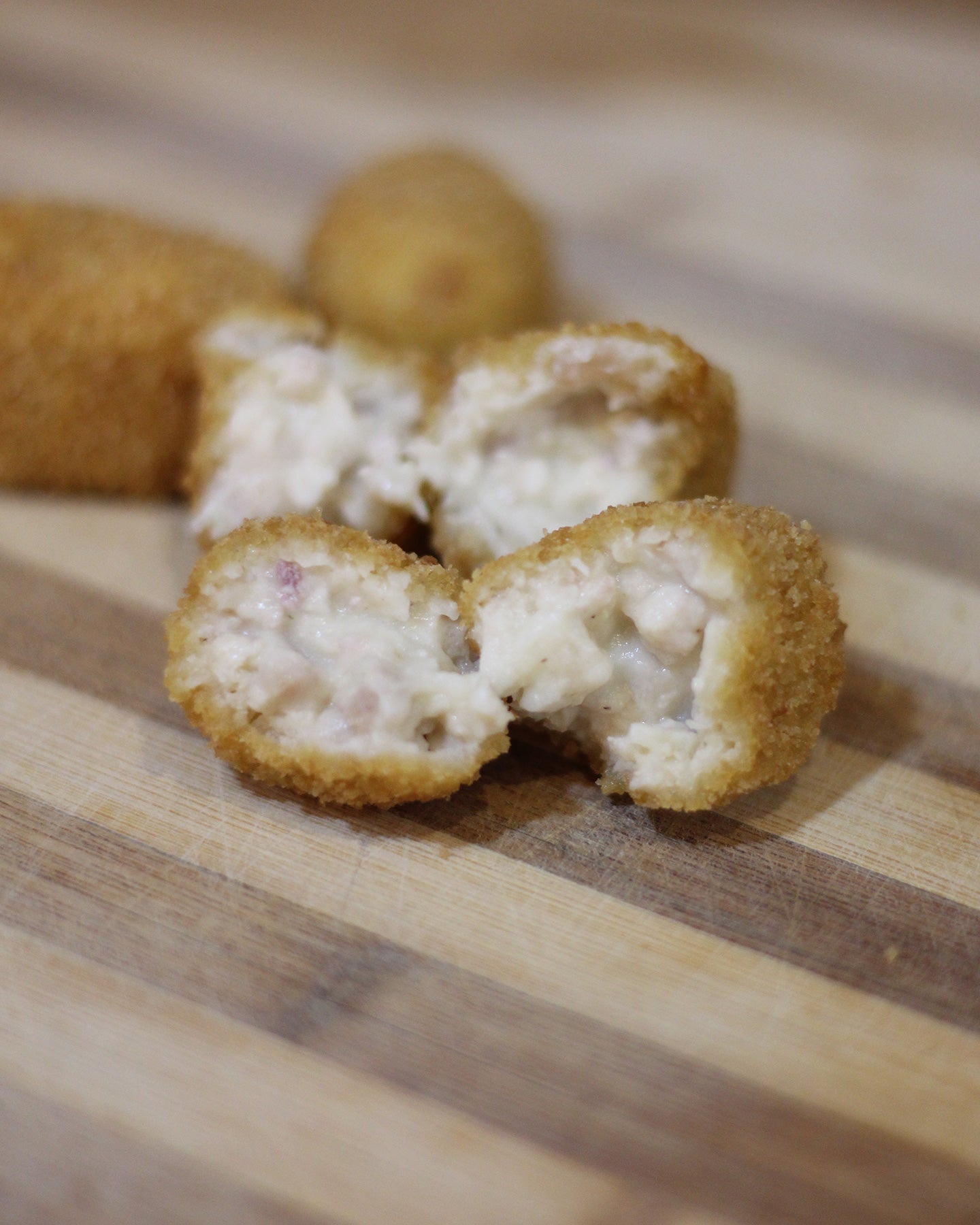 Croquetas de pollo y jamón (unidad)