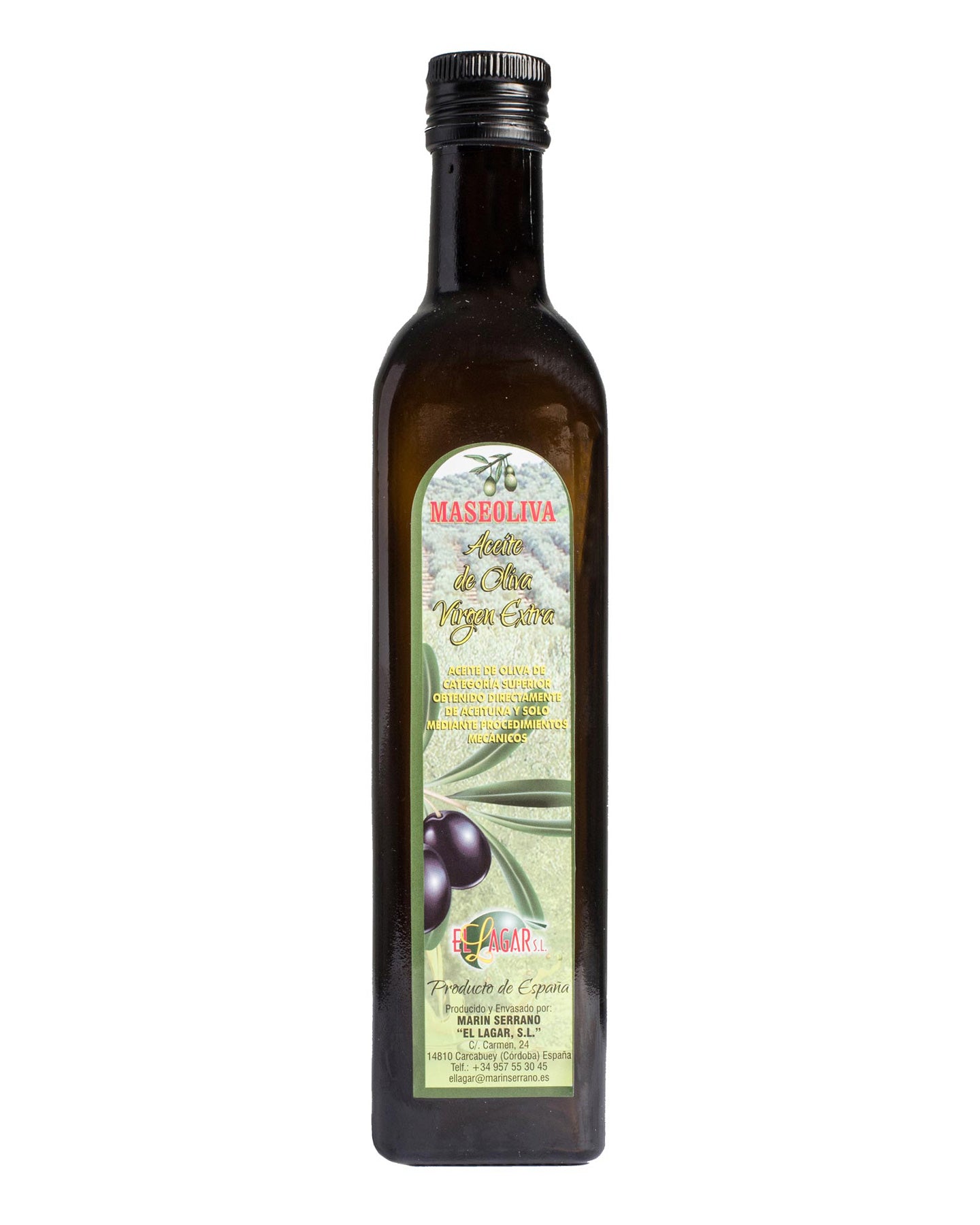 Aceite de oliva virgen extra - Maseoliva 500ml